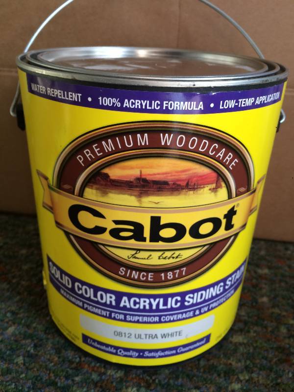 Cabot Siding Stain