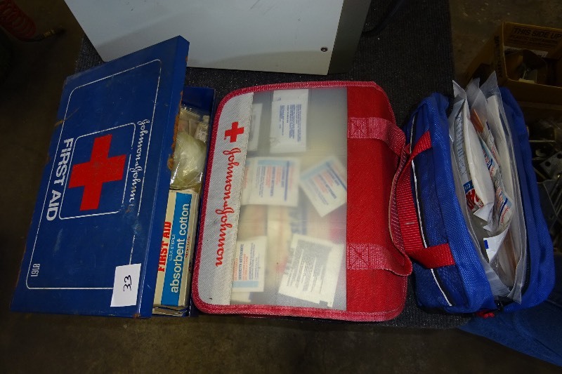 lot 33 image: First Aid Kits