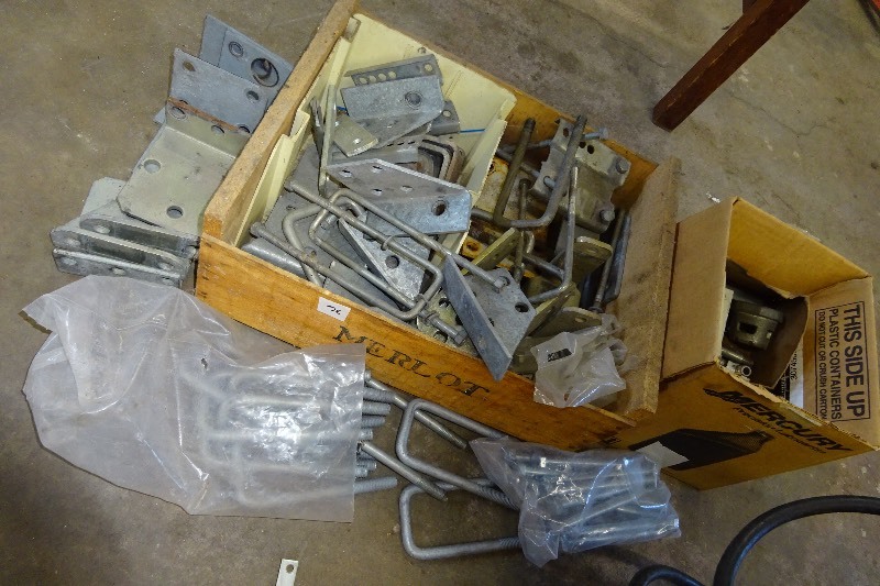 lot 36 image: Trailer Axel Brackets