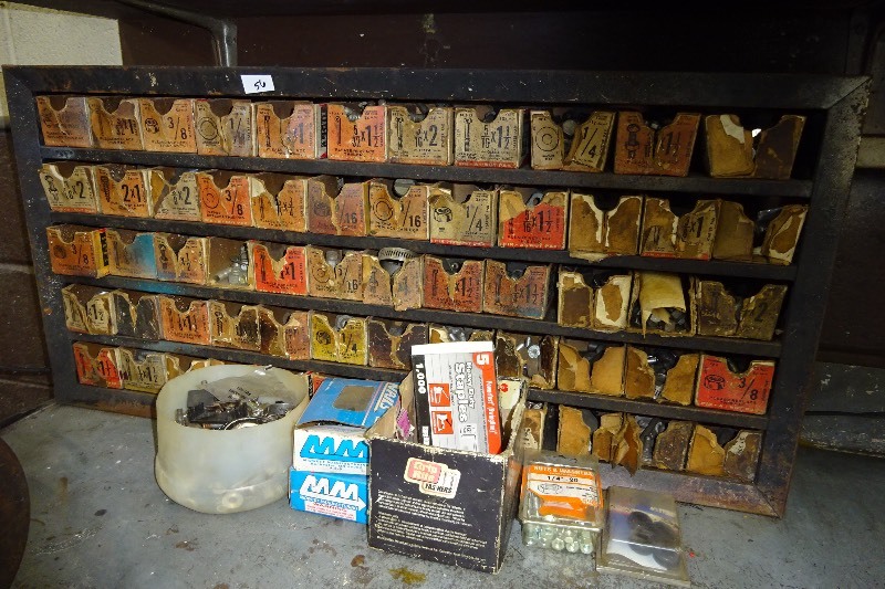 lot 56 image: Misc. bolts and nuts
