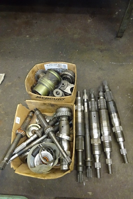 lot 63 image: Misc. Bravo gears and shafts