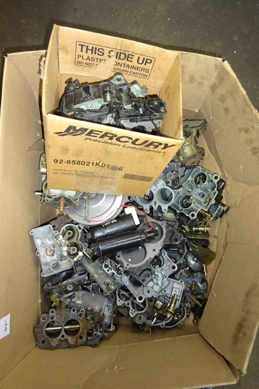 lot 65 image: Misc. Carb parts