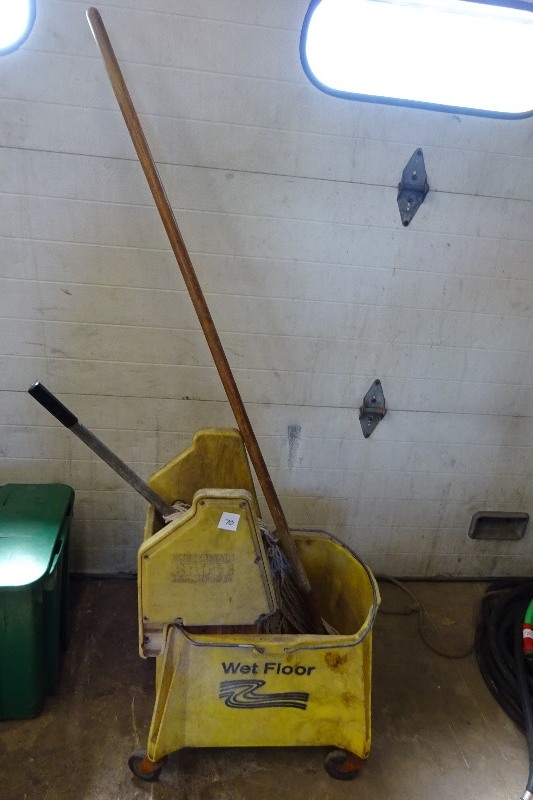 lot 70 image: Mop Bucket with mop