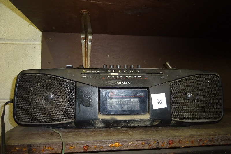 lot 76 image: Sony Radio