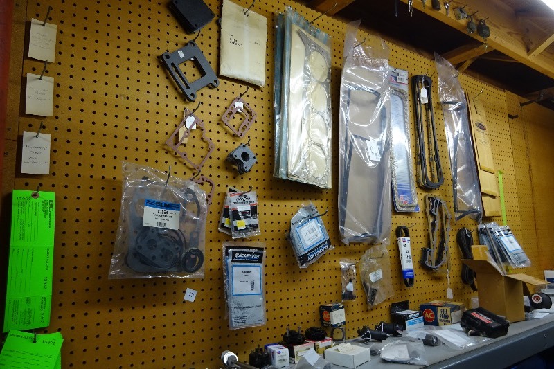 lot 77 image: Misc. Mercruiser parts