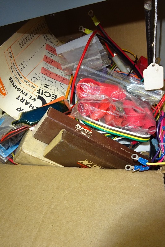 lot 99 image: Misc. wires, fuses, and switches
