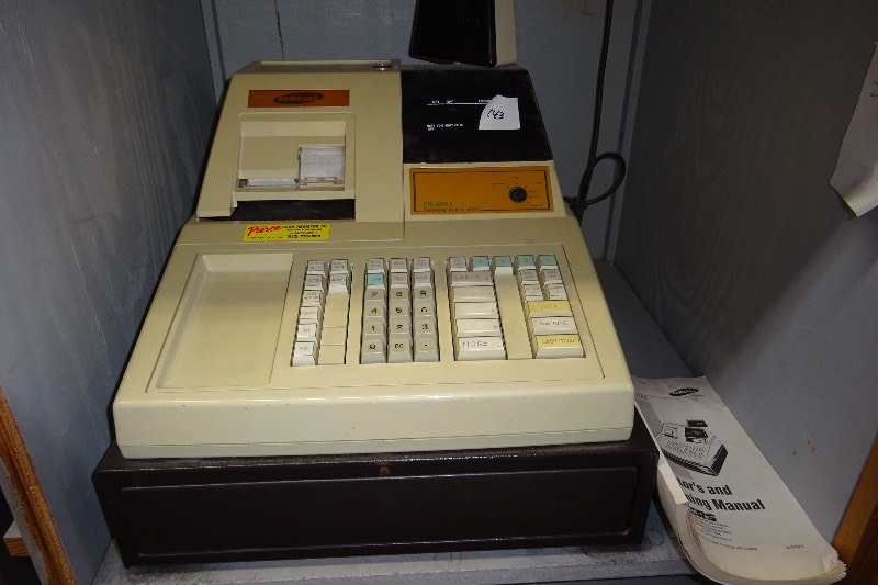 lot 143 image: Samsung ER electrical cash register