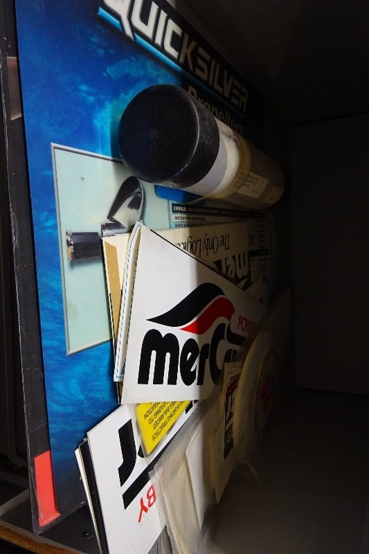 lot 152 image: Misc. Mercruiser stickers