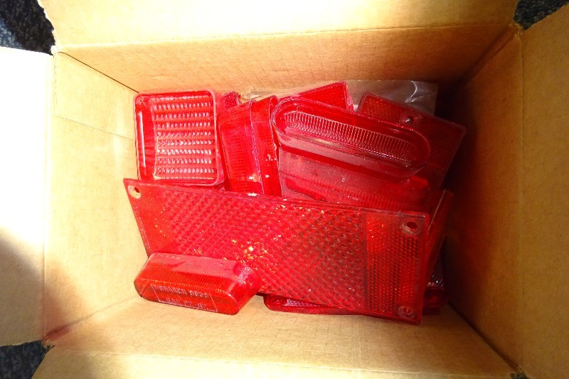 lot 158 image: Misc. Trailer lenses