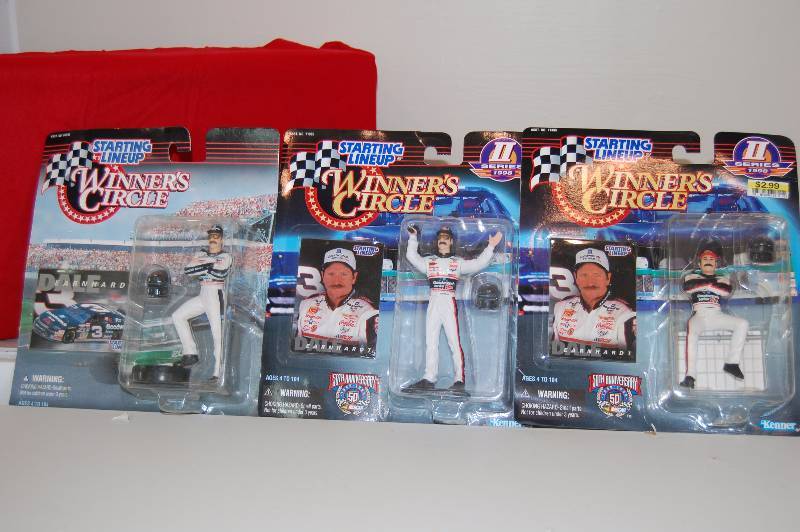 lot 27 image: Dale Earnhardt Action Figures