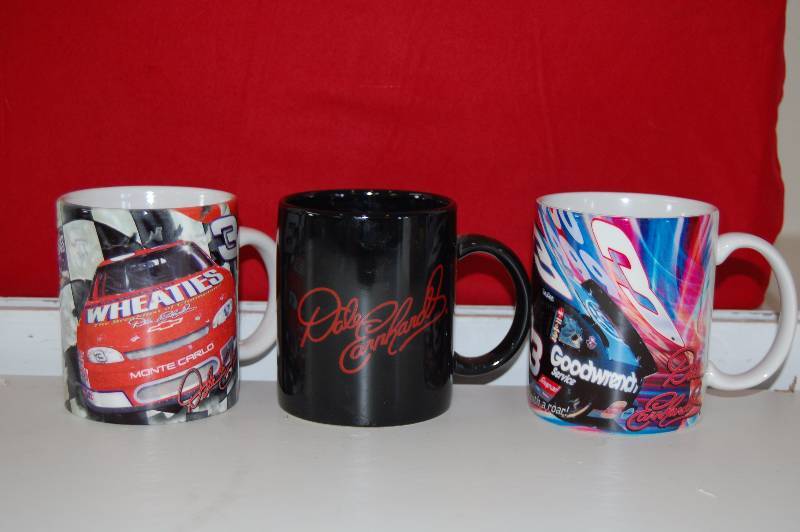 lot 40 image: Dale Earnhardt Collectable Mugs