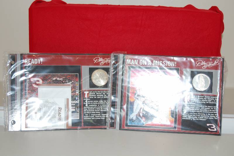 lot 48 image: Dale Earnhardt Commemorative Coins