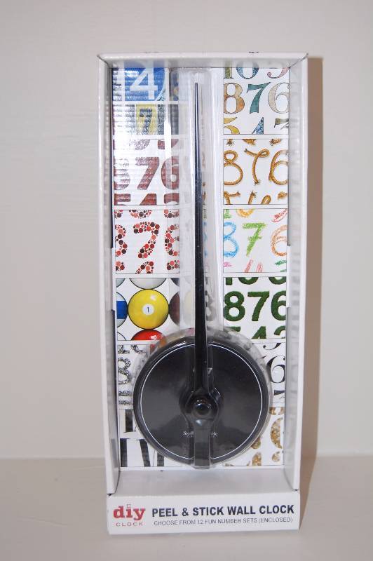 lot 66 image: Wall Clock Decal