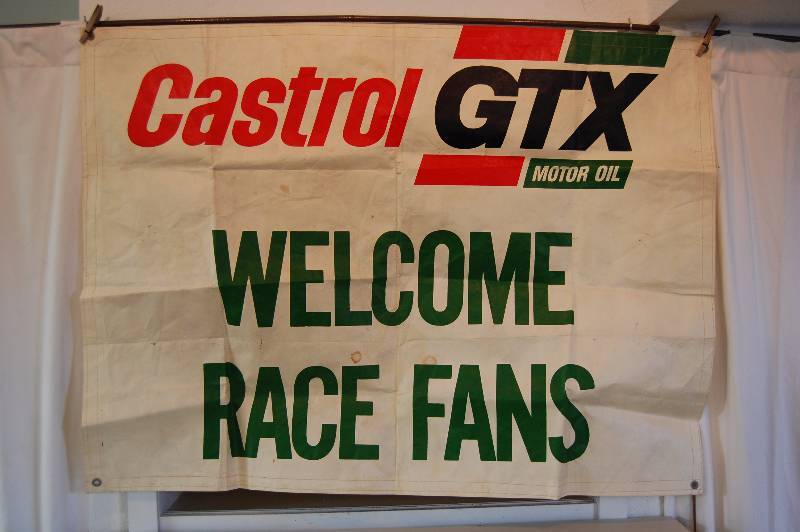 lot 67 image: Racing Banner and Harmonica