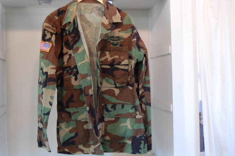 lot 116 image: Camo Army Style Jacket