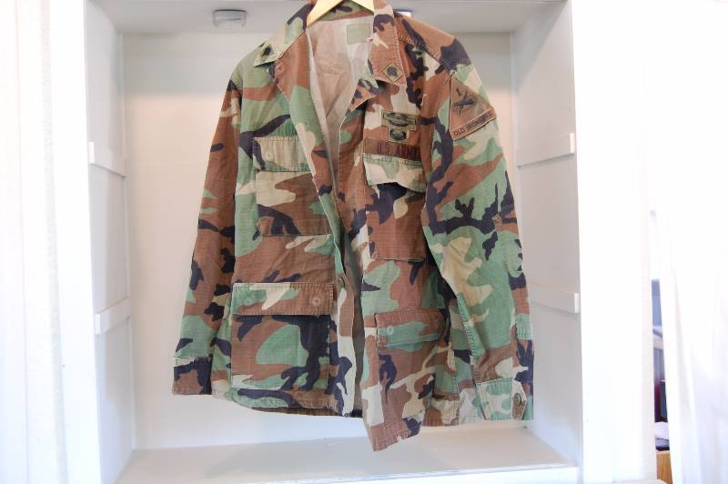lot 117 image: Camo Army Style Jacket