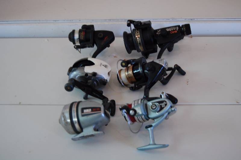 lot 120 image: Lot of 6 Fishing Reels