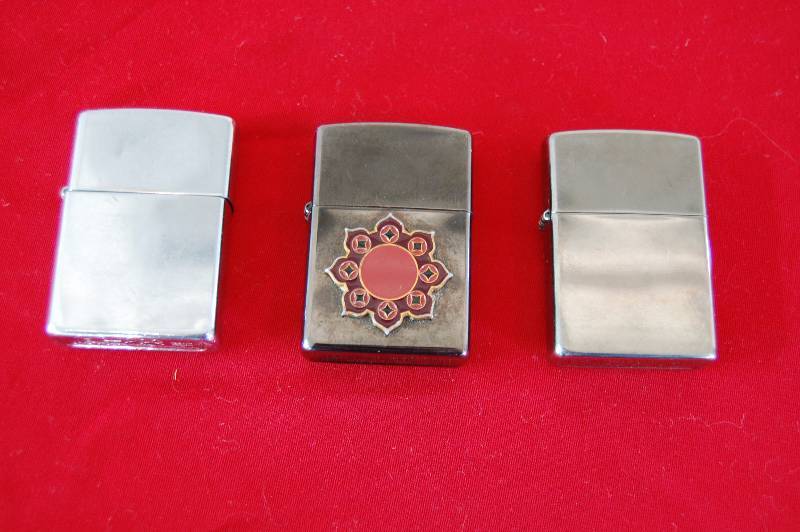 lot 136 image: Zippo Lighters