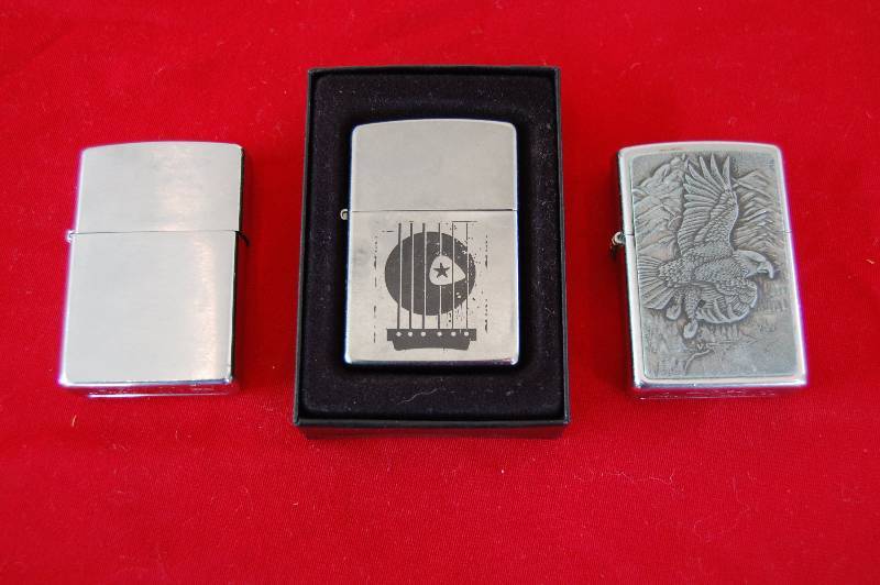 lot 137 image: Zippo Lighters