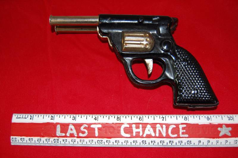 Vintage Metal Dart Gun Man Cave Sale KBID