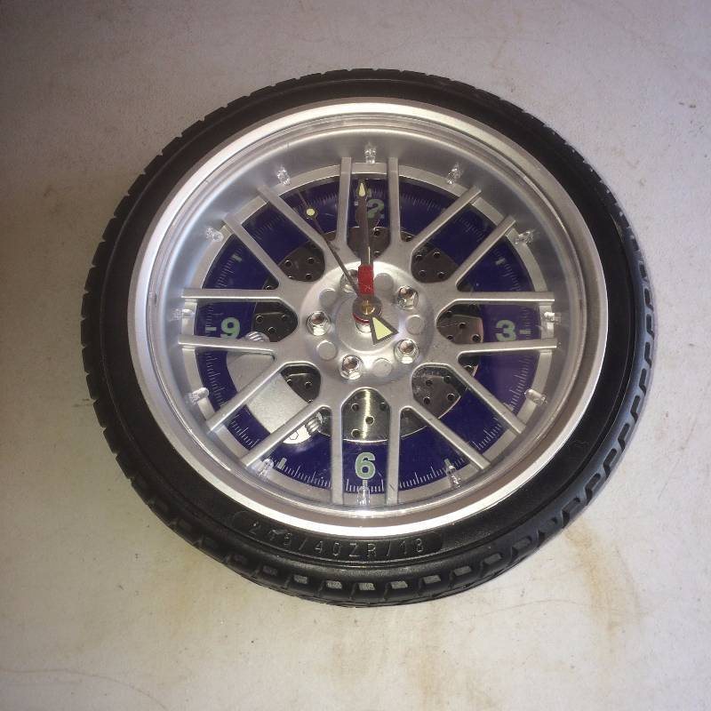 Tire Clock