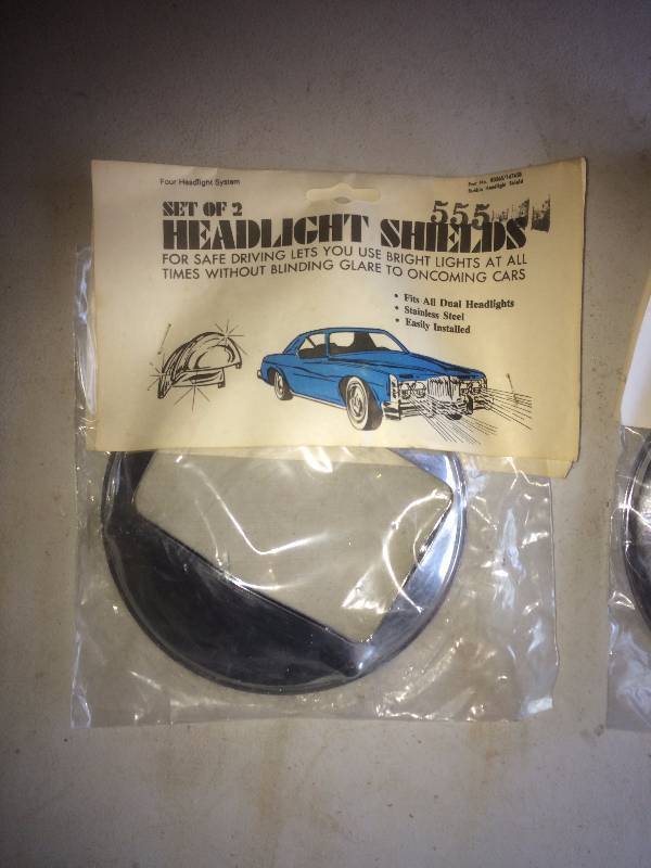 New Headlight Shields