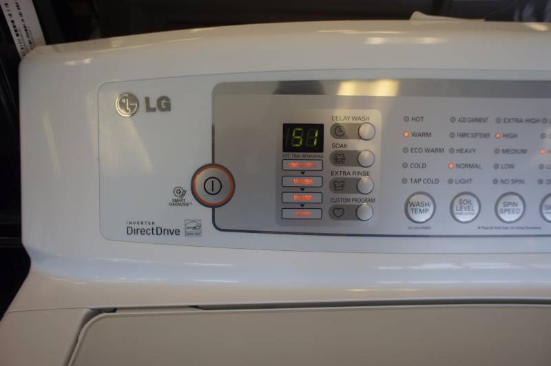 LG Washer- Model # (WT4801CW) | LG Appliance Auction #3 | K-BID