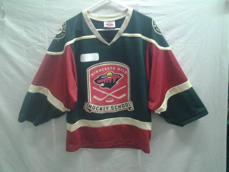 Minnesota Wild Hockey School Jersey Size XL