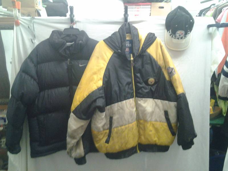 Nike Down Jacket Size M, Steelers Jacket SizeXL