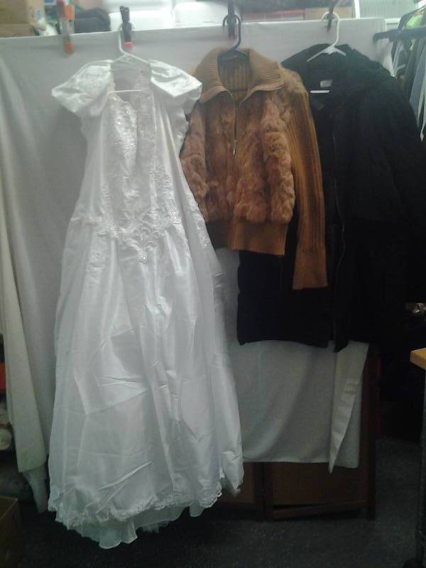 3-Piece Plus Size Gown, Sweater, Jacket Size 3X