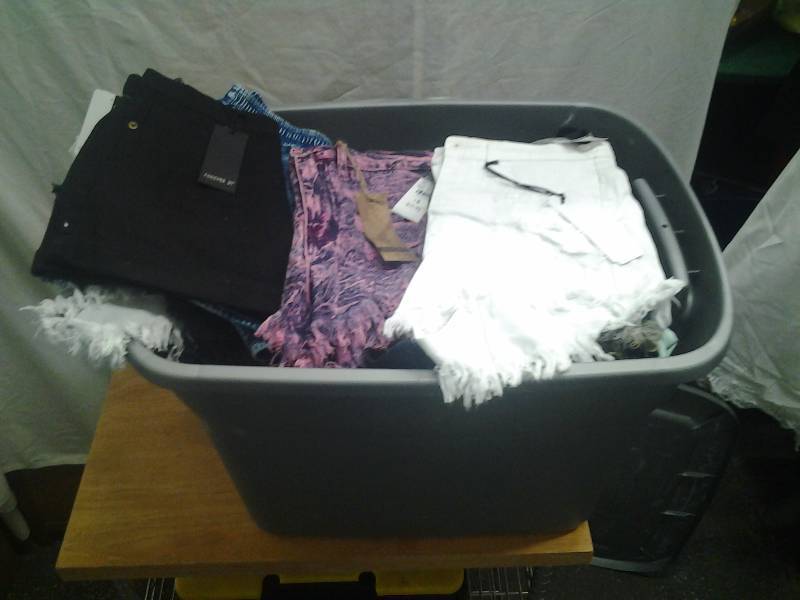 Juniors Shorts, Jeans Riding Pants, Overalls Leggings, Most New With Tags, Includes Tote