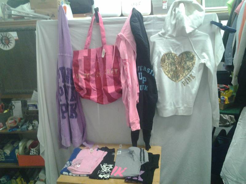 Lot Of Victorias Secret (Pink) 10 Pieces In All- Size Small & Medium
