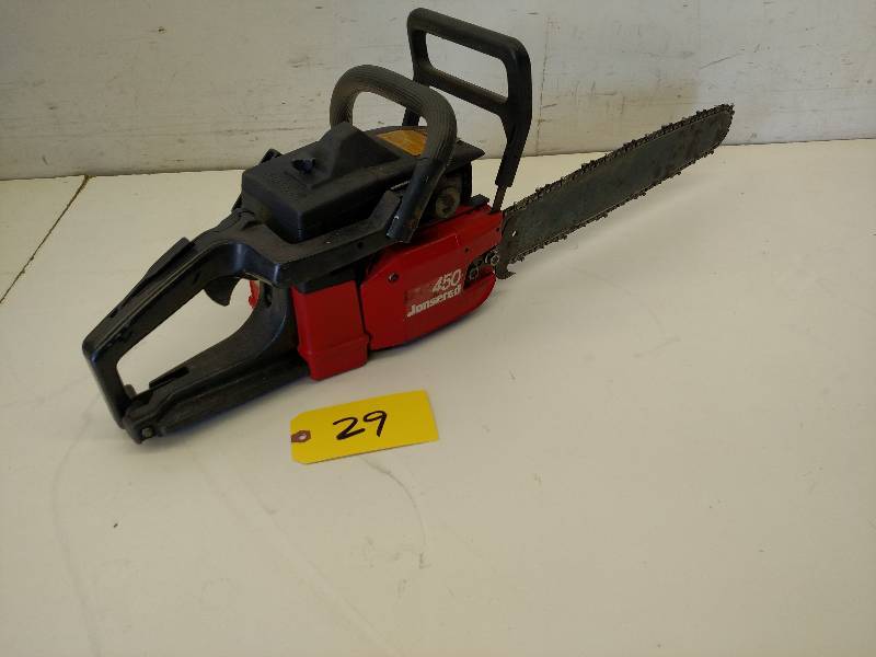 lot 29 image: Jonsered 450 16 Chainsaw, Works...