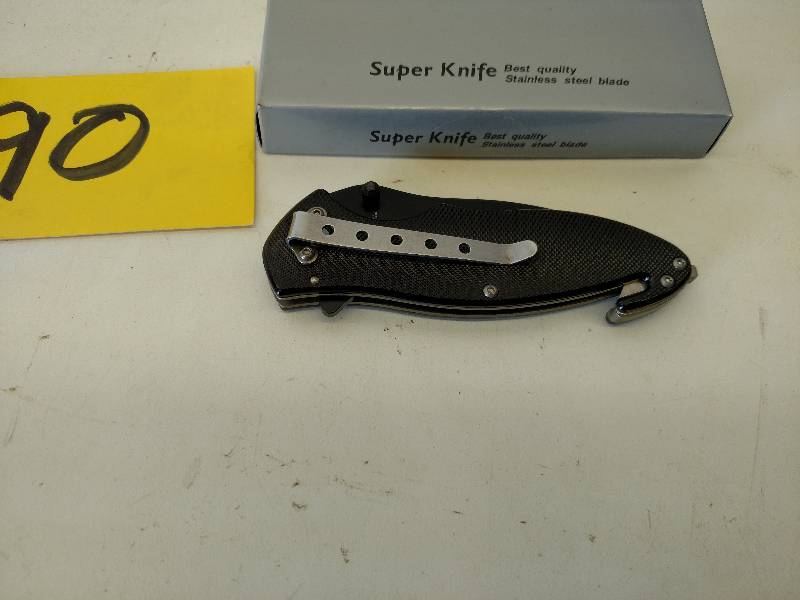 lot 90 image: Super Knife YC-565SF Lock Blade Res...