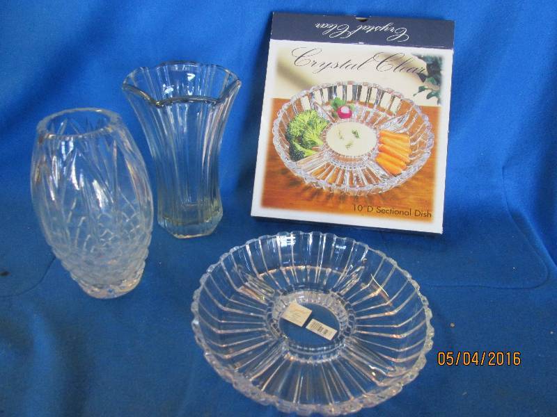 Crystal Clear glassware...