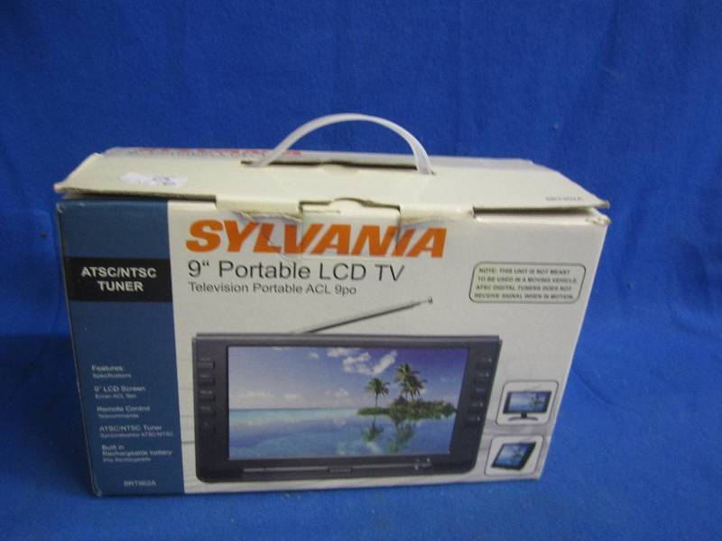 Sylvania 9 portable LCD TV new in...