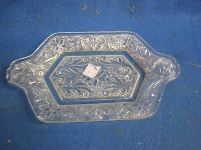 looks like crystal serving plate...