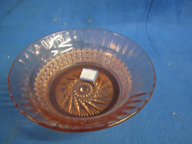 Pink candy dish...