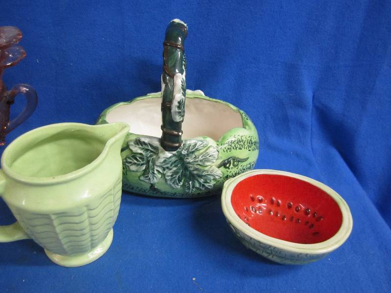 Decorative  and green ware...