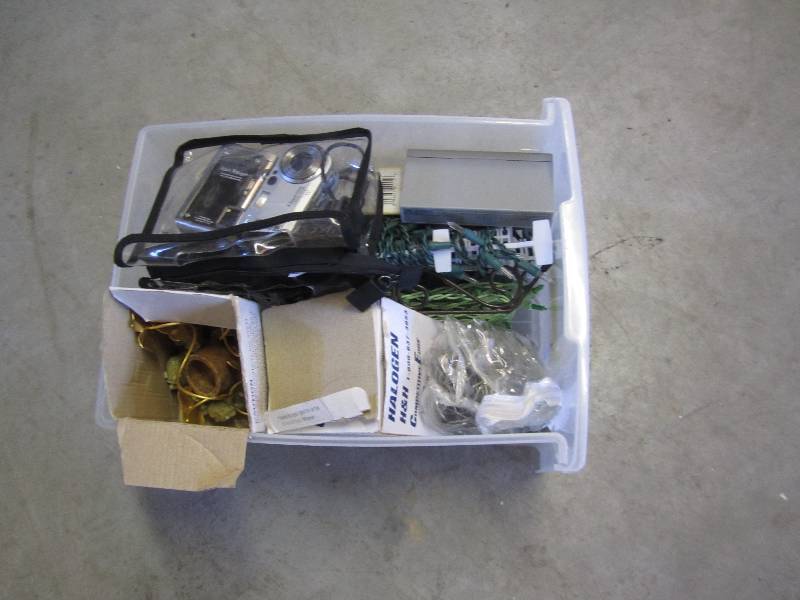 Lot of electronics, digital cameras...