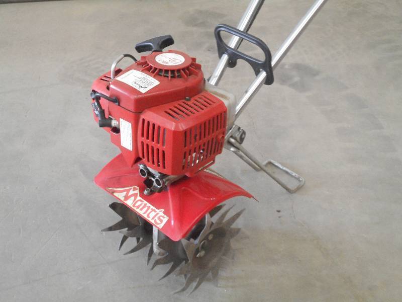 Mantis Gas-Powered Garden Tiller, R...