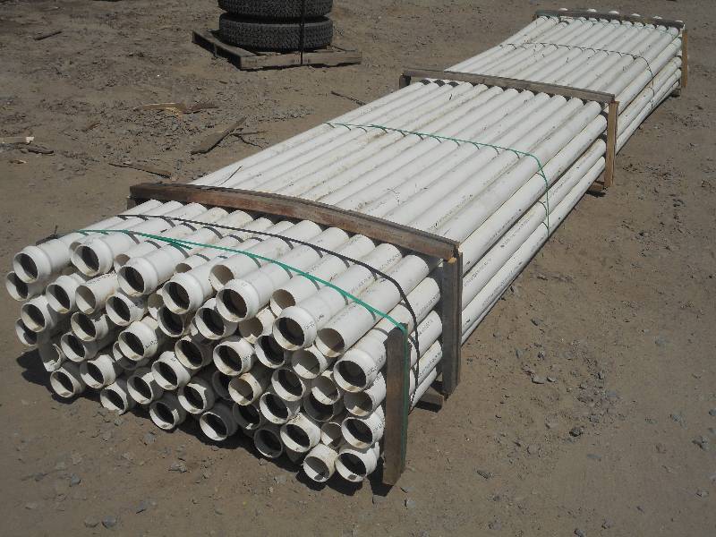 Bundle Of Unused 3"x20ft PVC Pipe, | LE May Consignments #5 | K-BID