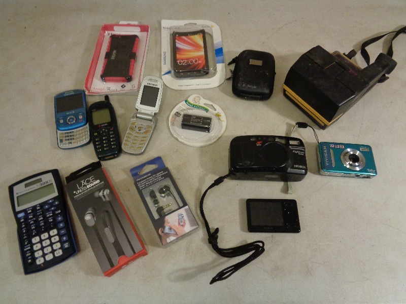 lot 108 image: Cameras, Phones,  and More