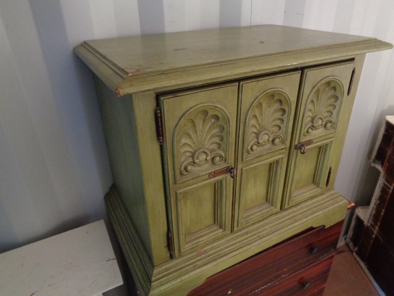 lot 43A image: Nightstand  Cabinet