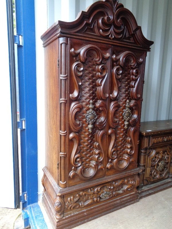 lot 52F image: Large Wardobe Cabinet