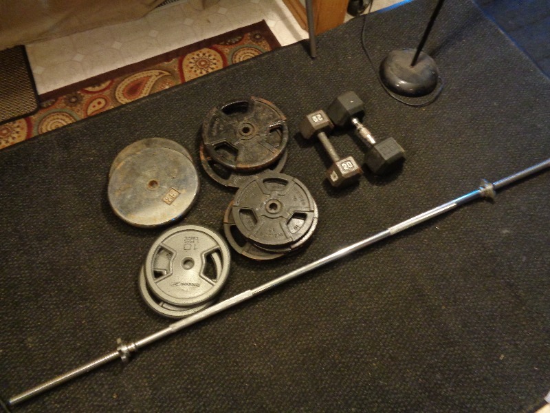 lot 98 image: Weights