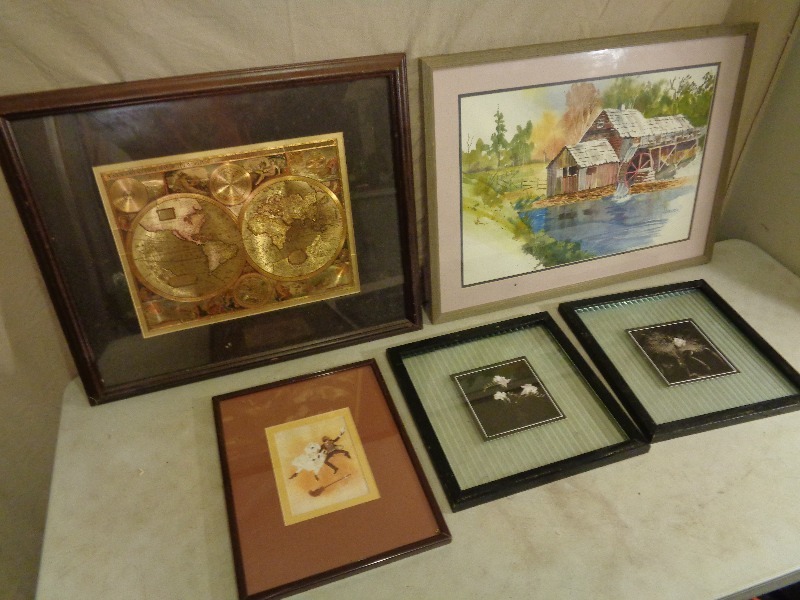 lot 157 image: Assorted Framed Pictures