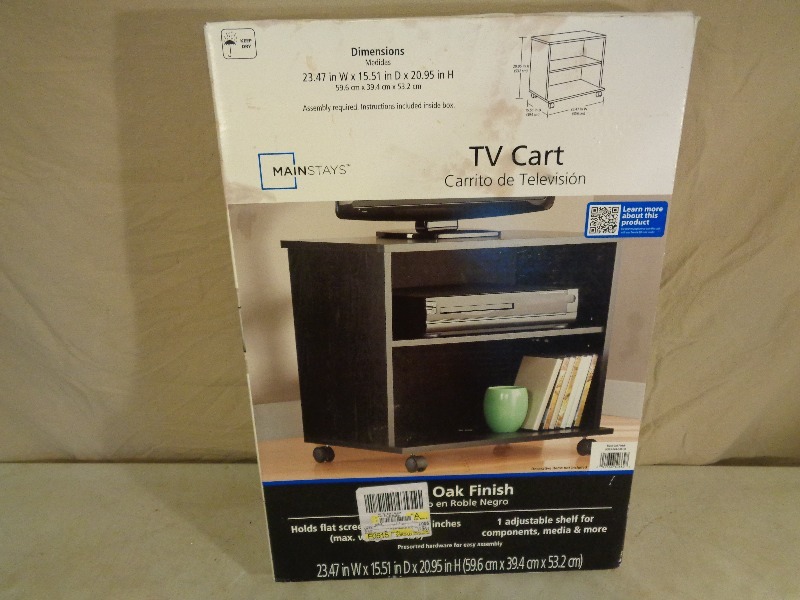 lot 173 image: New Tv Cart