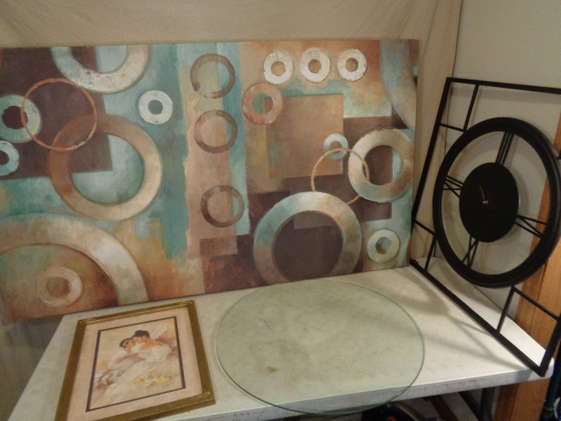 lot 174 image: Large Painting and More