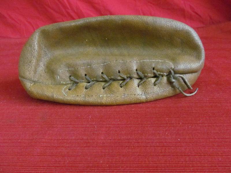 lot 3 image: Vintage leather football